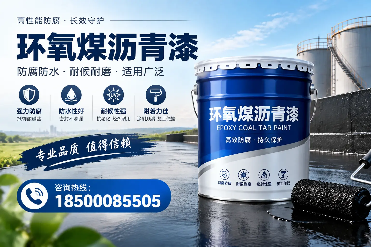 环氧煤沥青漆与油漆的区别，滨城消费者最关心的问题