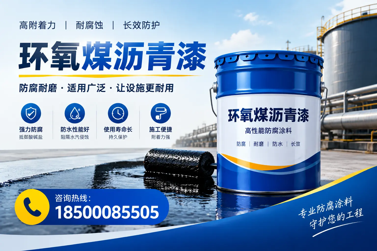 环氧煤沥青漆与其他涂料的对比分析，助力滨城企业决策